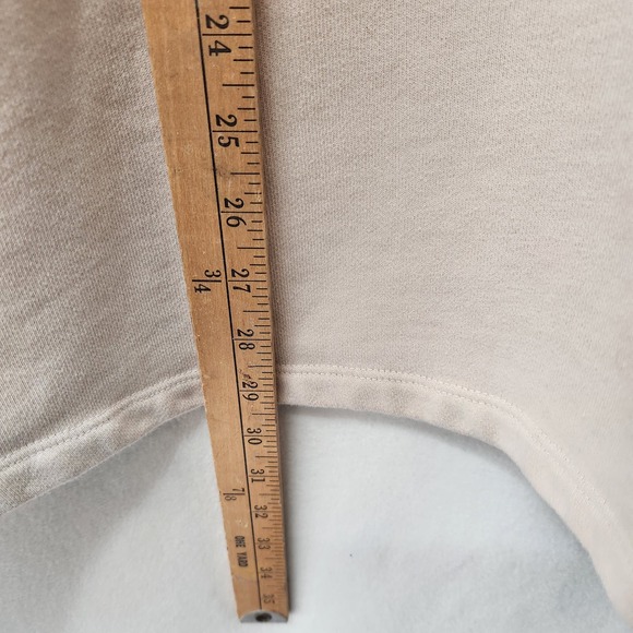 Style Nanda Skirt Women's Small Midi Beige Terry Cloth Lined Timeless - Picture 4 of 10